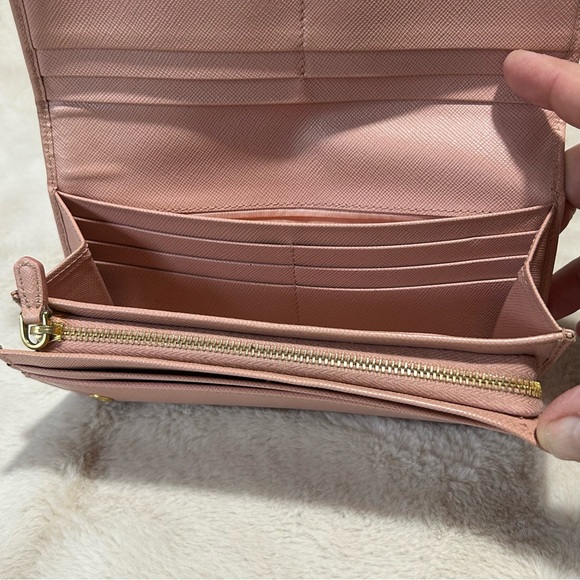 Prada Light Pink Long Wallet - Picture 5 of 16